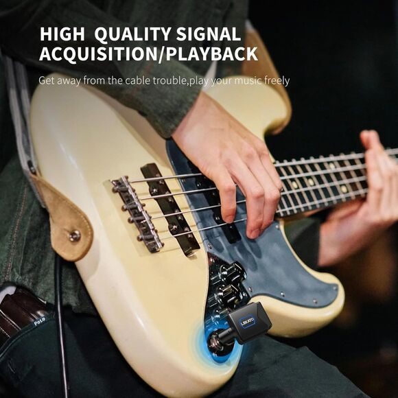 LEKATO JW-06 - 5.8GHz Wireless Guitar System (1446) - Picture 9 of 9